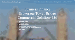Desktop Screenshot of businessloans4you.com